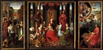 Memling, Hans - Triptychon der Mystischen Hochzeit der Heiligen Katharina von Alexandrien