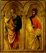 Veneziano, Paolo - Heilige Apostel Jakobus und Bartholomäus