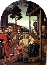 Perugino - Die Anbetung der Könige
