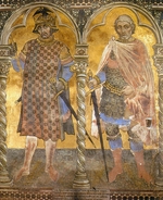 Taddeo di Bartolo - Cäsar und Pompeius