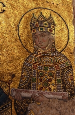 Byzantinischer Meister - Porträt der Kaiserin Zoe von Byzanz