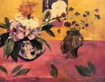 Gauguin, Paul Eugéne Henri - Stillleben mit japanischem Holzschnitt