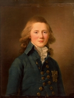 Voille, Jean Louis - Porträt des Großfürsten Alexander Pawlowitsch von Russland (1777-1825)