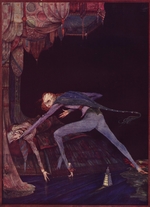 Clarke, Harry - Illustration zur Kurzgeschichte Das verräterische Herz von Edgar Allan Poe
