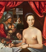 Clouet, François - Dame im Bad (Porträt der Diana von Poitiers)