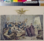Adam, Jean-Victor Vincent - Der Sarg mit dem Leichnam Napoleons auf der Insel St. Helena am 16. Oktober 1840
