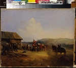 Bajkow, Fjodor Iljitsch - Der Posten einer Kosakeneinheit im Russisch-Schwedischer Krieg 1808