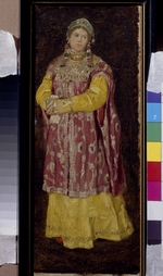 Wasnezow, Viktor Michailowitsch - Mädchen in altrussischer Kleidung