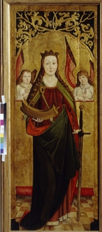 Westfälischer Meister - Heilige Katharina