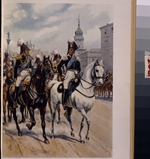 Gembarzewski, Bronislaw - Kaiser Alexander I. mit dem Großfürsten Konstantin Pawlowitsch von Russland