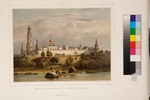 Bichebois, Louis-Pierre-Alphonse - Blick auf das Simonow-Kloster in Moskau