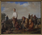 Korsuchin, Alexei Iwanowitsch - Trauerfeier auf dem Friedhof