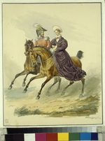 Krüger, Franz - Kaiser Nikolaus I. und Kaiserin Alexandra Fjodorowna (Charlotte von Preußen)