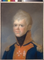 Unbekannter Künstler - Porträt des Großfürsten Konstantin Pawlowitsch von Russland (1779-1831)