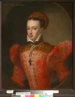 Unbekannter Künstler - Porträt von Maria Stuart, Königin von Schottland