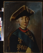 Unbekannter Künstler - Porträt des Zaren Peter III. von Russland (1728-1762)