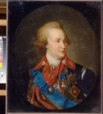 Unbekannter Künstler - Porträt von Feldmarschall Fürst Grigori Alexandrowitsch Potjomkin (1739-1791)