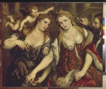 Bordone, Paris - Flora, Venus, Mars und Cupid