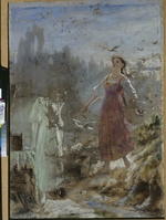 Perow, Wassili Grigorjewitsch - Frühlingsfee und Schneemädchen