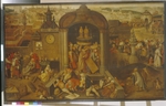 Brueghel, Pieter, der Jüngere - Jesus vertreibt die Wechsler aus dem Tempel