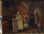 Pukirew, Wassili Wladimirowitsch - Betender Zar Iwan IV. der Schreckliche