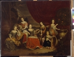 Snaphan, Abraham - Die Kinder von Johann Georg II., Fürst von Anhalt-Dessau