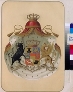 Unbekannter Künstler - Das Wappen Großloge der Freimaurer von Schweden und Norwegen