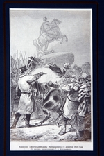Charlemagne, Adolf - Miloradowitsch wird tödlich verwundet am 14. Dezember 1825