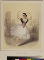 Unbekannter Künstler - Carlotta Grisi als Giselle