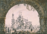 Quarenghi, Giacomo Antonio Domenico - Das Kloster Neu-Jerusalem. Die Auferstehungskathedrale