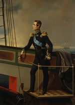 Unbekannter Künstler - Porträt von Großfürst Konstantin Nikolajewitsch von Russland (1827-1892)