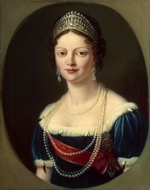 Unbekannter Künstler - Porträt von Großfürstin Katharina Pawlowna von Russland (1788-1819)