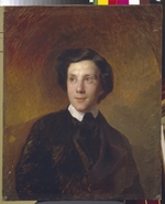 Brüllow (Briullow), Karl Pawlowitsch - Porträt von Alexander Agejewitsch Abasa  (1821-1895)