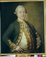 Serdjukow, Grigori - Porträt von Pjotr Iwanowitsch Rytschkow (1712-1777)