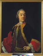 Argunow, Iwan Petrowitsch - Porträt von Fürst Iwan Iwanowitsch Lobanow-Rostowski (1731-1791)