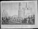 Kolpaschnikow, Alexei Jakowlewitsch - Bekanntmachung des Manifests zur Krönung der Zarin Katharina II. in Moskau am 18. September 1762