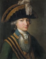 Unbekannter Künstler - Porträt von Baron Alexander Sergeewitsch Stroganow (1771-1815)