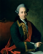 Christineck, Carl Ludwig Johann - Porträt von Graf Fjodor Grigorjewitsch Orlow (1741-1796)