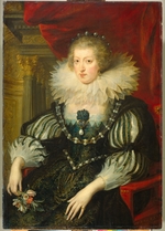 Rubens, Pieter Paul - Porträt Anna von Österreich (1601-1666), Königin von Frankreich und Navarra
