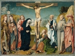 Engebrechtsz., Cornelis - Die Kreuzigung Christi mit Heiligen