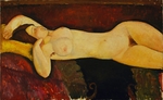 Modigliani, Amedeo - Die nackte Ruhende