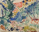 Matisse, Henri - Landschaft bei Collioure