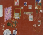 Matisse, Henri - Das rote Atelier