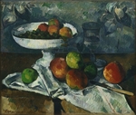 Cézanne, Paul - Stillleben mit Obstschale