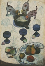 Gauguin, Paul Eugéne Henri - Stilleben mit drei Welpen