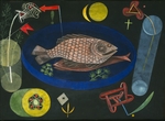 Klee, Paul - Um den Fisch