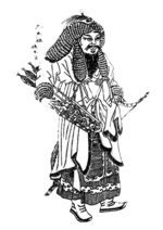 Unbekannter Künstler - Dschingis Khan