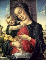 Vivarini, Bartolomeo - Madonna mit dem Kinde