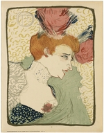 Toulouse-Lautrec, Henri, de - Mademoiselle Marcelle Lender, en buste