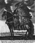 Unbekannter KÃ¼nstler - Sultan des Osmanischen Reiches Mehmed IV. zu Pferde